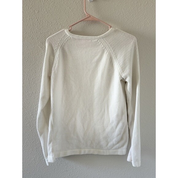 Lilly Pulitzer Pippin Sweater In Coconut Size XS Soft Cozy Nautical Seashell - Picture 3 of 8